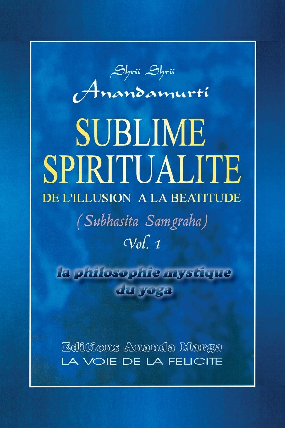 Couverture Sublime spiritualité